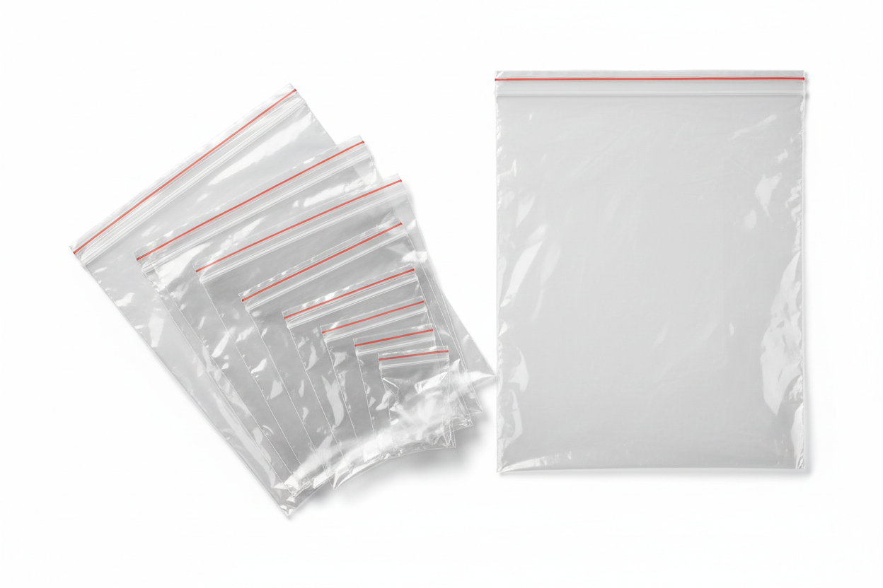 Sacchetti Chiusura Pressione cm 30x40 h | A bande scrivibili (100 pz)