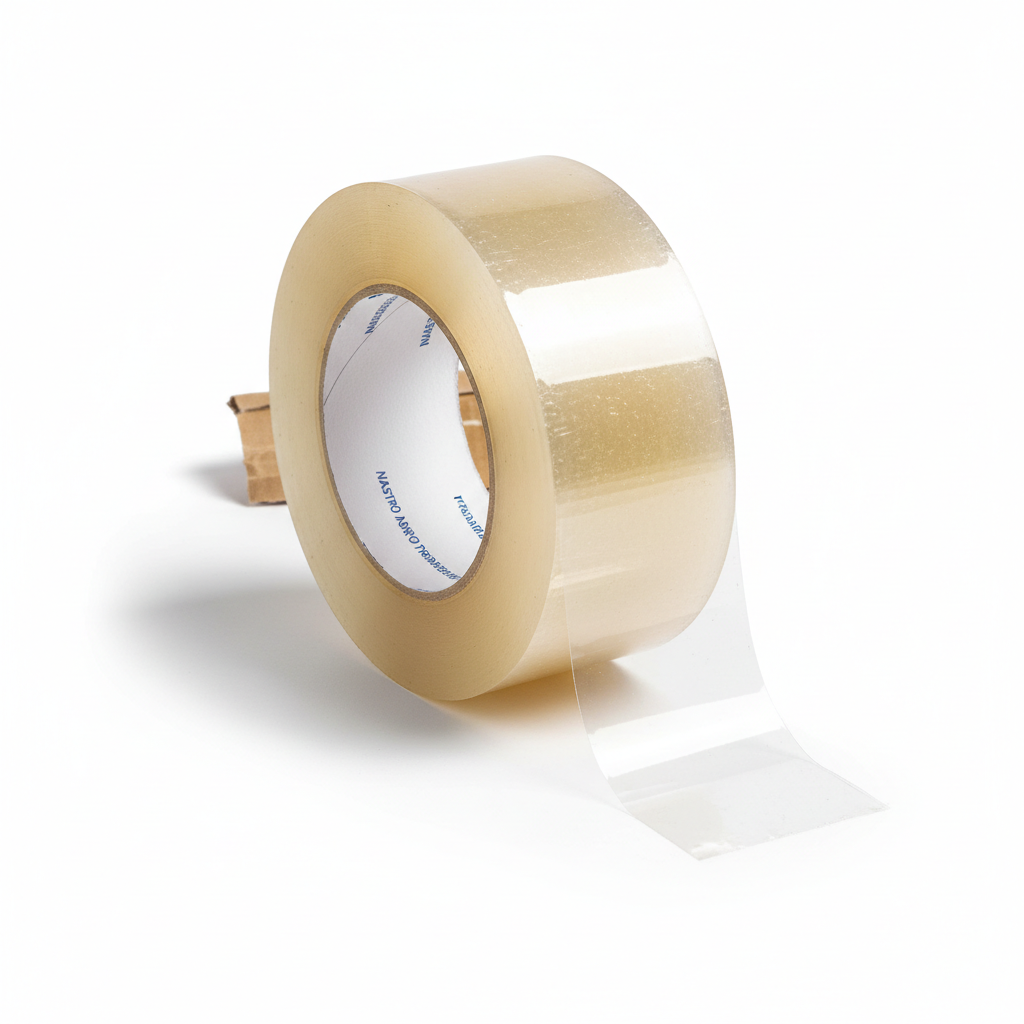 Nastro Adesivo Trasparente mm 48x66 mt | Per pacchi | conf. 6 rotoli