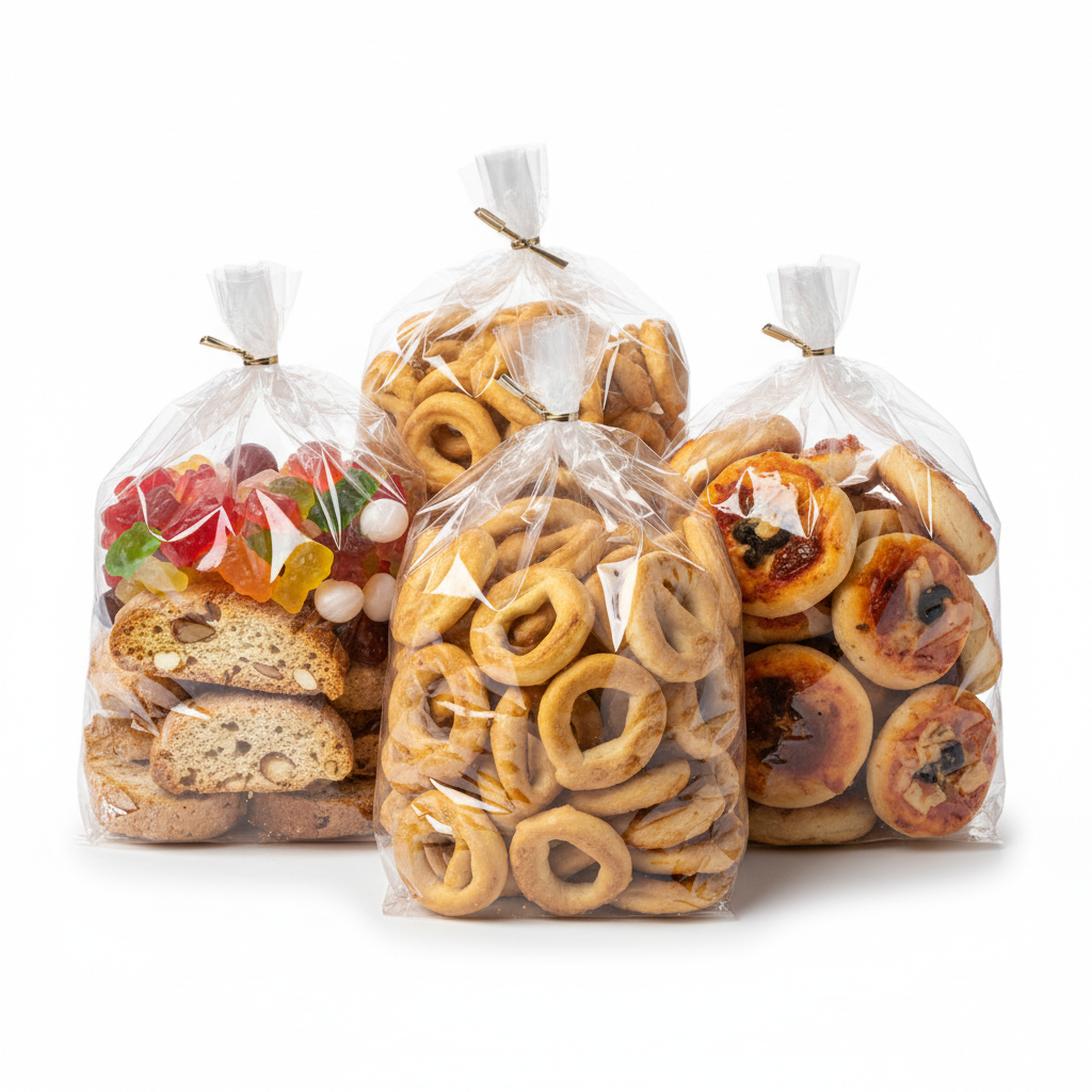Sacchetti Trasparenti in PE Aperti | Bustine in Plastica 25x30 (100 PZ)