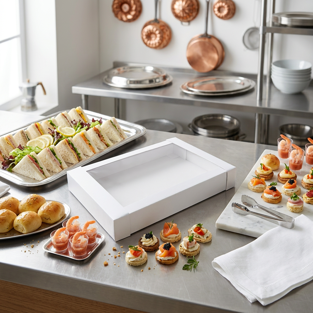 Scatola per Gastronomia APERTA cm 62x41x9 h (conf 50 pz) | Cornetti