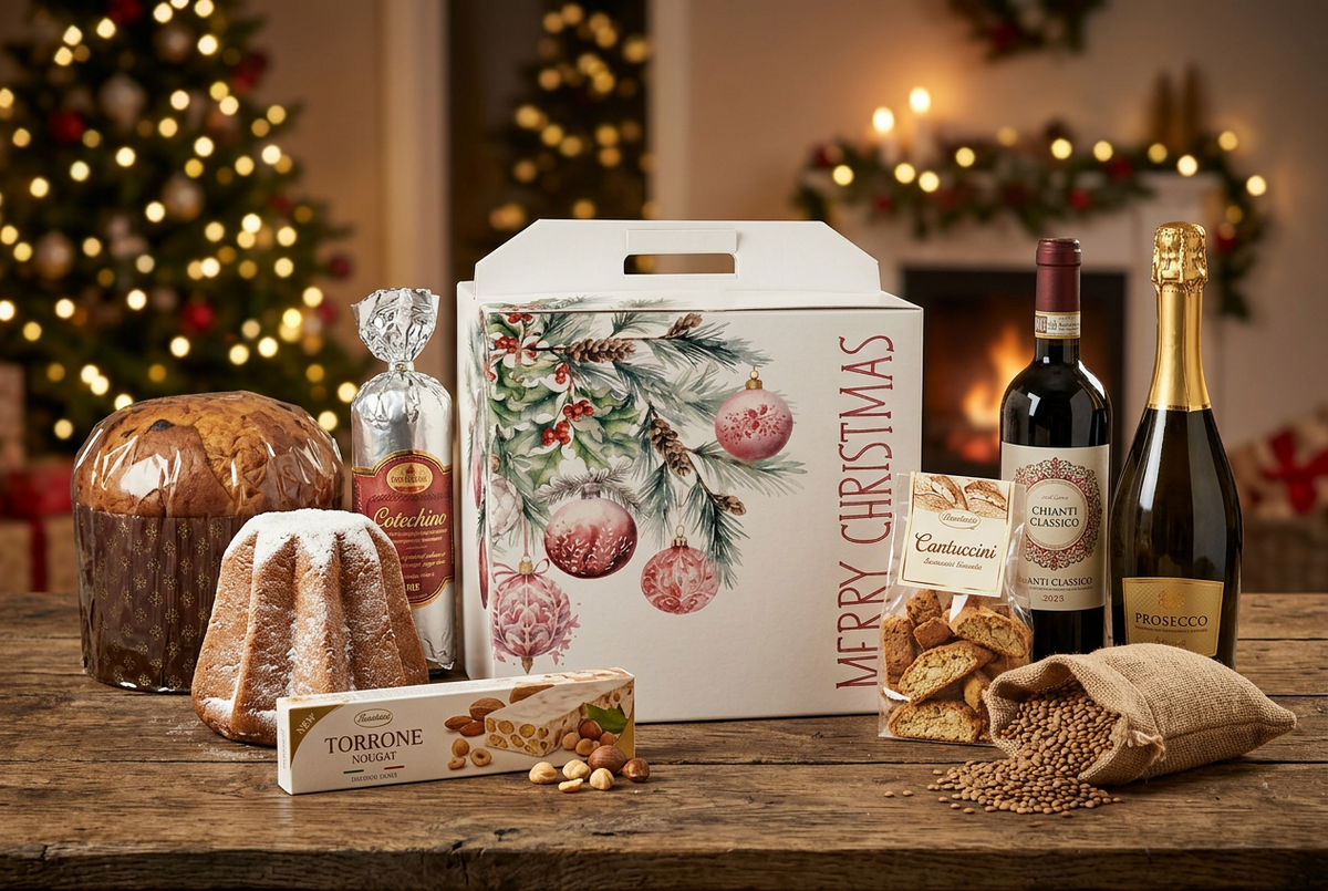 Scatole Natalizie cm 43x26x35 h per confezioni regalo | conf. da 10 pz