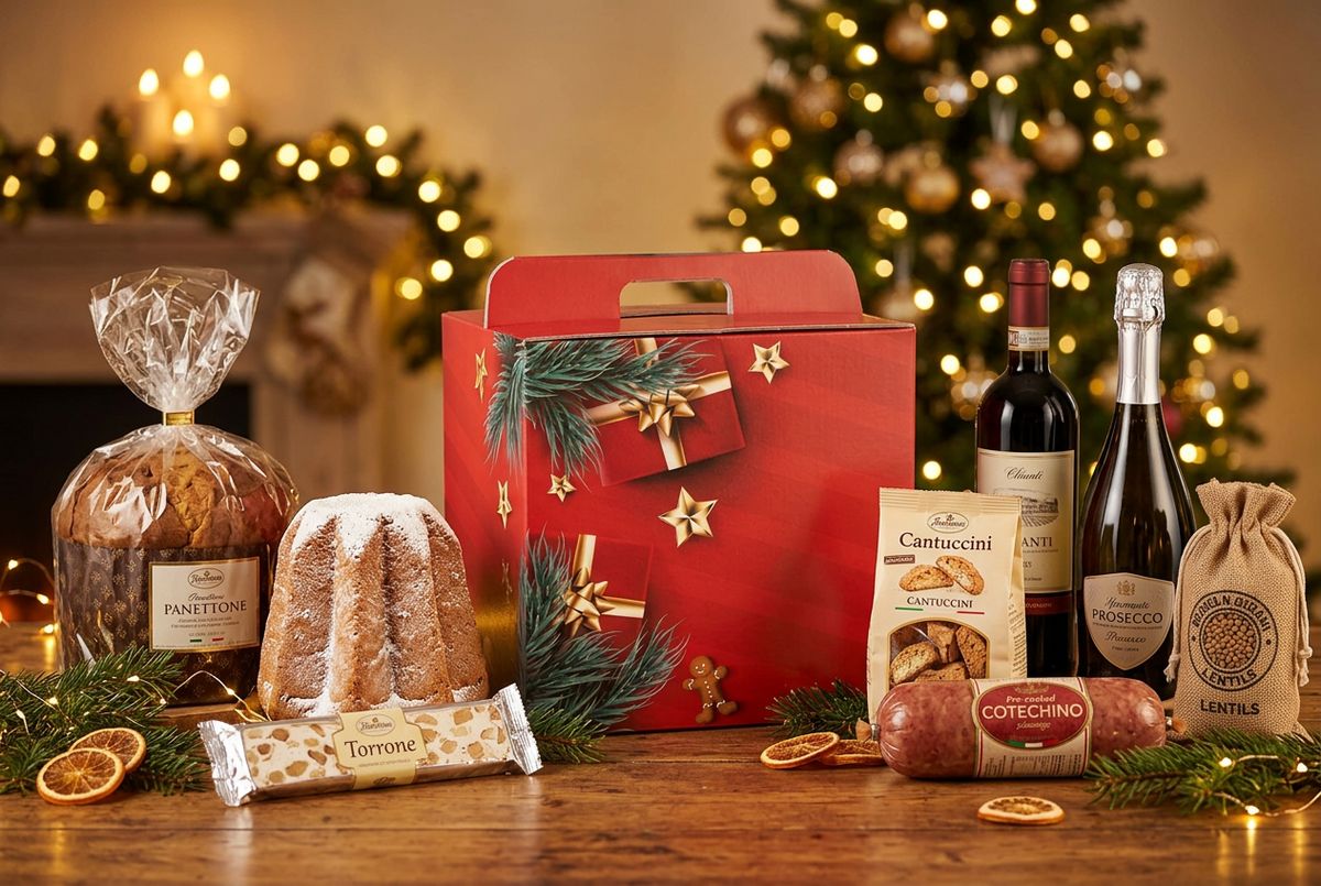 Scatole Natalizie cm 43x26x35 h per confezioni regalo | conf. da 10 pz
